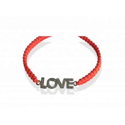 Love Bracelet, with diamonds in Silver